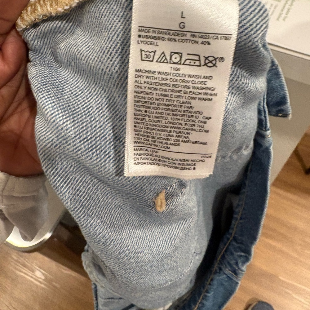 Gap Superlight Button, Zipper Closure With Drawst… - image 4